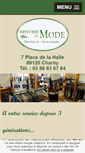Mobile Screenshot of histoire-de-mode.net